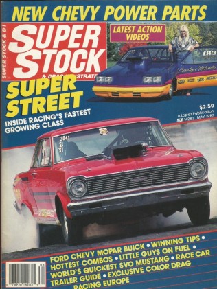 SUPER STOCK 1987 MAY - KILCUP A-H, ARONSONs SVO, LOWE, SUPER STREET